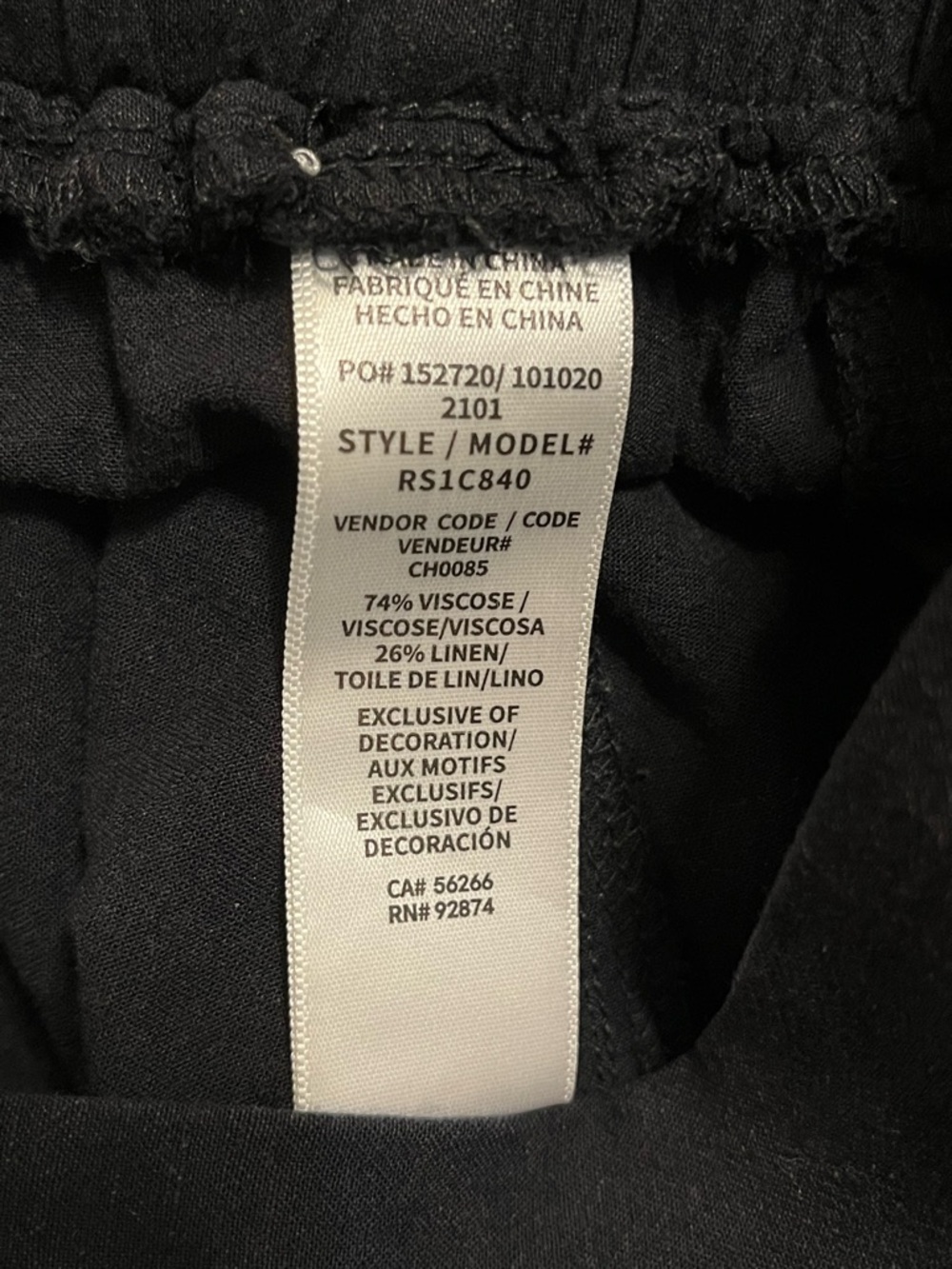Splendid High Rise Linen Pants - Picture 9 of 10